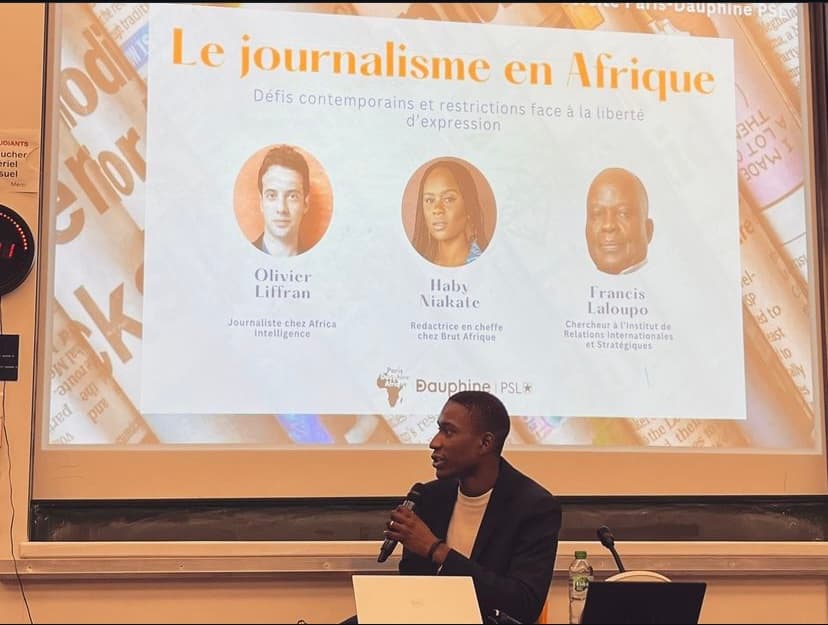 Moderating “Journalism in Africa” — Paris Dauphine Afrique