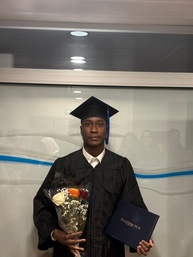 Master 2 graduation — Université Paris Dauphine